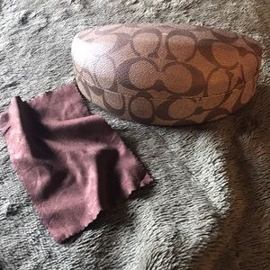 Coach sunglasses/glasses case